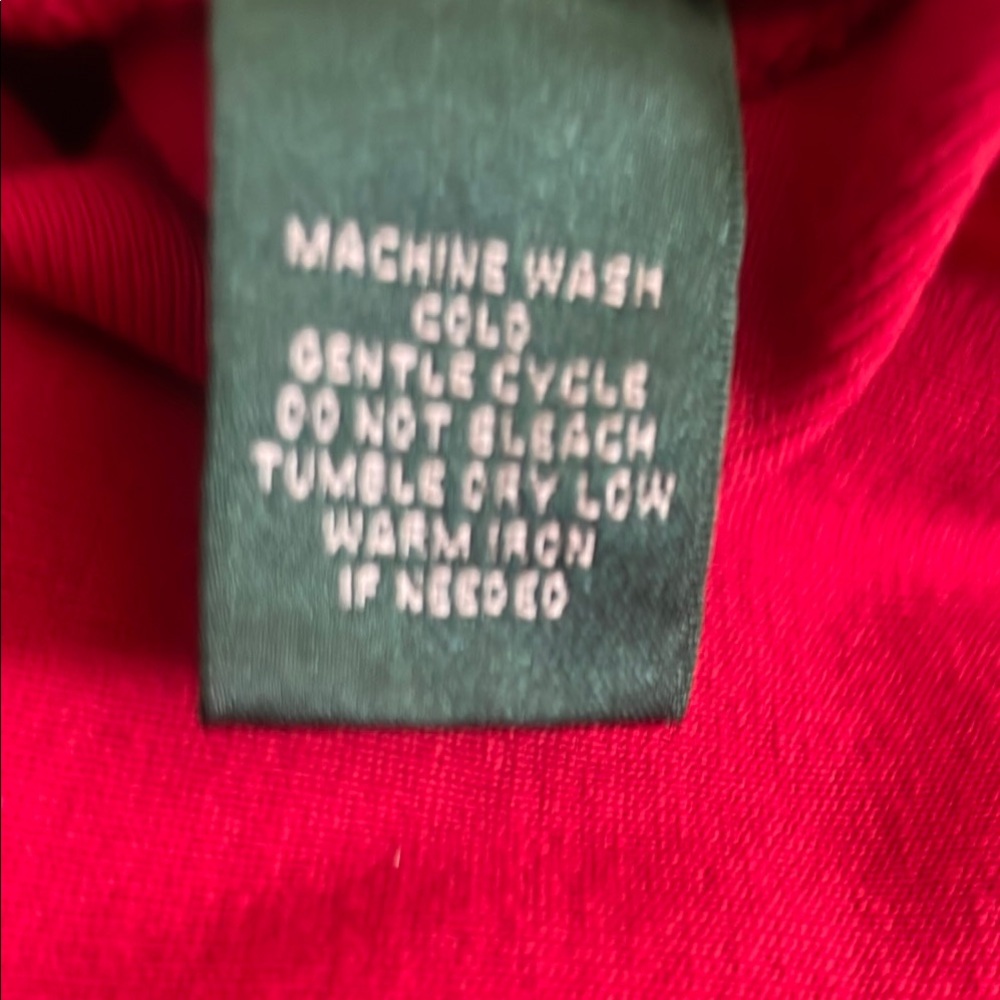Lauren Ralph Lauren Petite Red Top - Picture 10 of 10